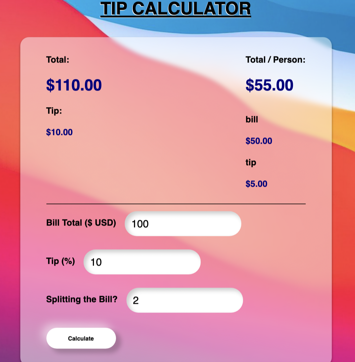 submission screenshot
